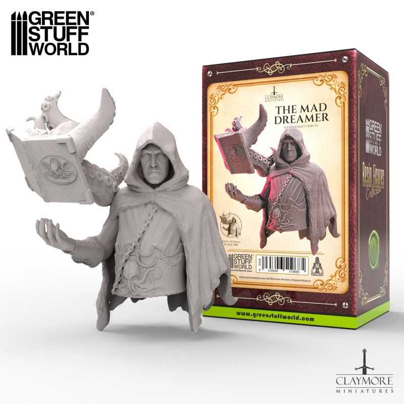 Claymore Miniatures 3D printed- The Mad Dreamer Bust Büste - Nutsplanet