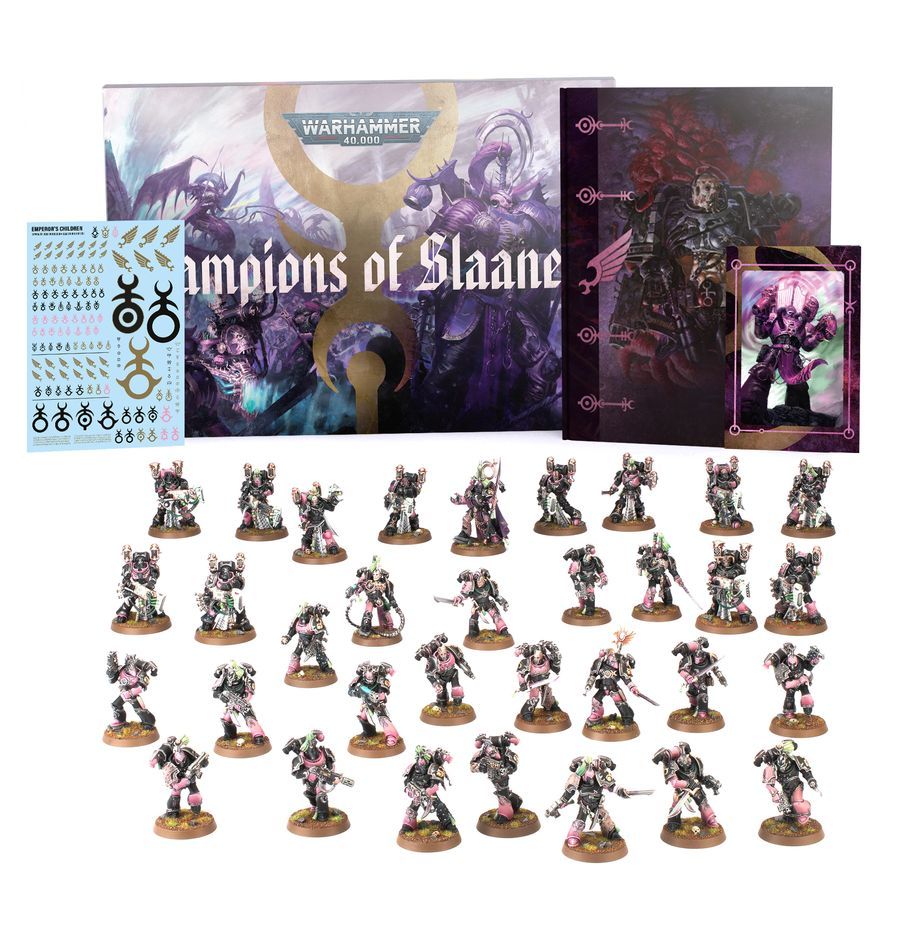 Champions of Slaanesh – Emperor's Children Army Set (Englisch) - Warhammer 40.000 - Age of Sigmar - Games Workshop