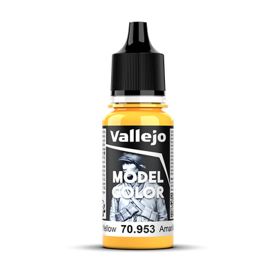 Flat Yellow 18ml - Model Color (027) - Vallejo - Farben