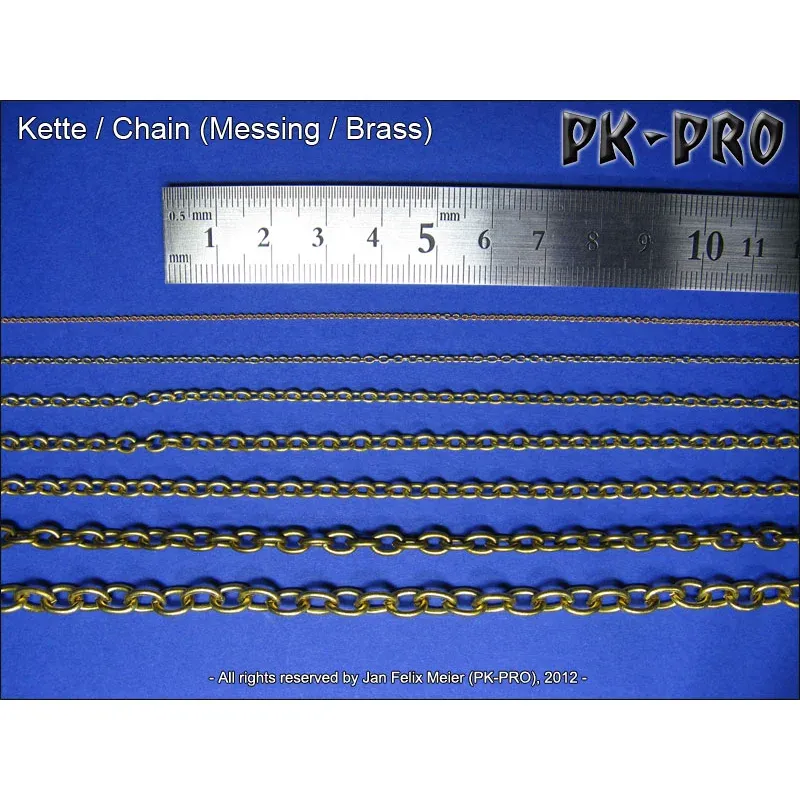 PK-PRO Kette 1.0mm (1m) PK-PRO Kette 1.0mm (1m)
