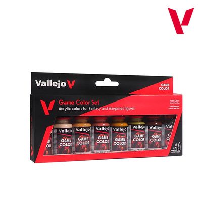 Face Painting Set - Vallejo Model Color - Farbset
