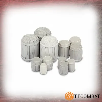 Wooden Barrels - TTCombat Venice