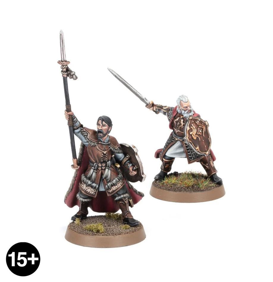 MO: King Brand & Bard of Dale - Lord of the Rings LotR Herr der Ringe - Games Workshop Forgeworld