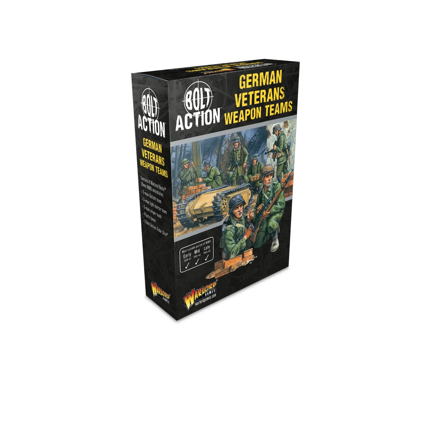 German Veteran Infantry Weapons Teams - German - Bolt Action - Warlord Games German Veteran Infantry Weapons Teams - German - Bolt Action - Warlord Games