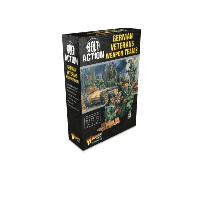 German Veteran Infantry Weapons Teams - German - Bolt Action - Warlord Games