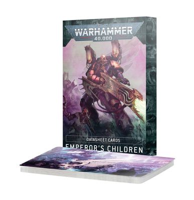 Datasheet Cards: Emperor's Children (Englisch) - Warhammer 40.000 - Age of Sigmar - Games Workshop