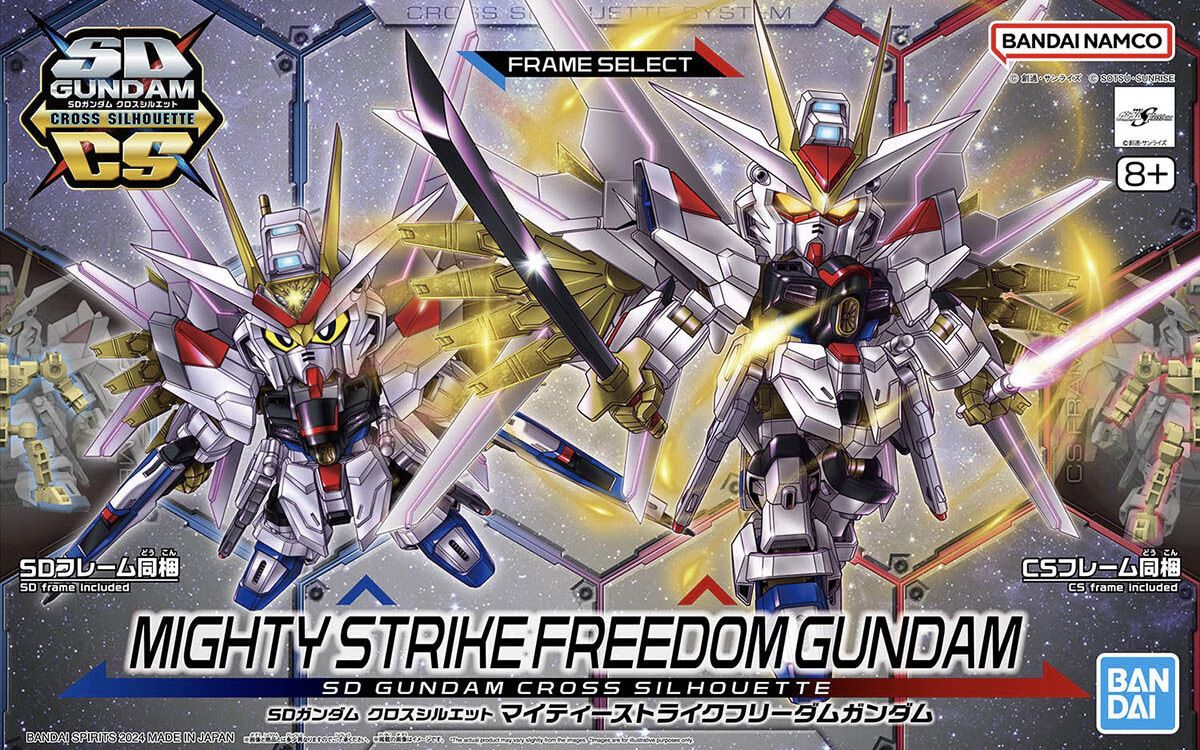 Sd cross silhouette gundam mighty strike freedom - Bandai - Gunpla