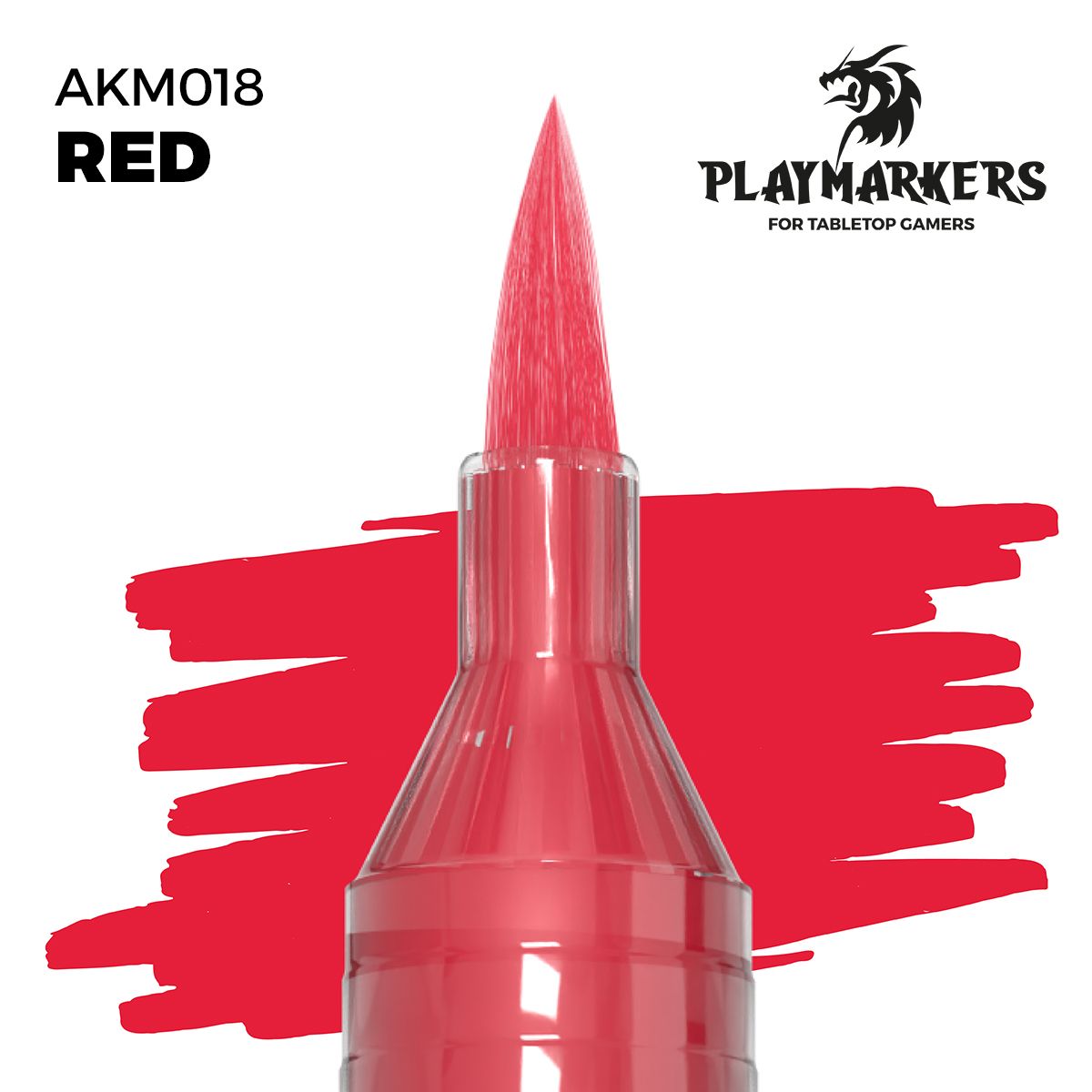 AK Playmarkers RED  - Ak Interactive