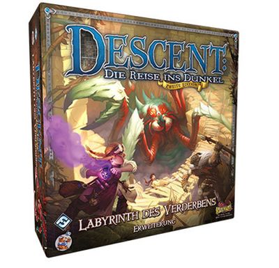 Descent 2. Edition (2013) - Labyrinth des Verderbens Erweiterung
