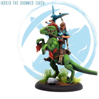 Nix, Mounted Artefacter Leader - The Drowned Earth