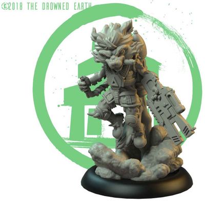 Kalen, Militia Trickster - The Drowned Earth