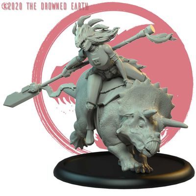 Akara Mounted - The Drowned Earth