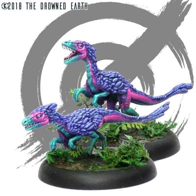 Troodons (x2) - The Drowned Earth