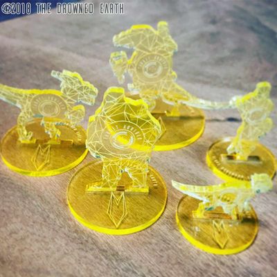 Silhouette Templates - The Drowned Earth