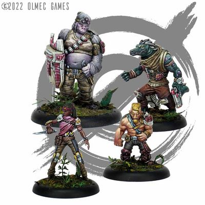 Ulaya Heroes: Multi faction troops - The Drowned Earth