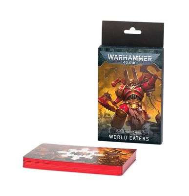 Datasheet Cards: World Eaters (Englisch) - Warhammer 40.000 - Games Workshop