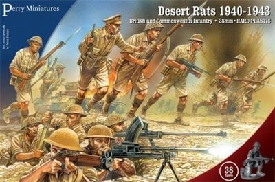 Desert Rats 1940 - 43 - Perry Miniatures
