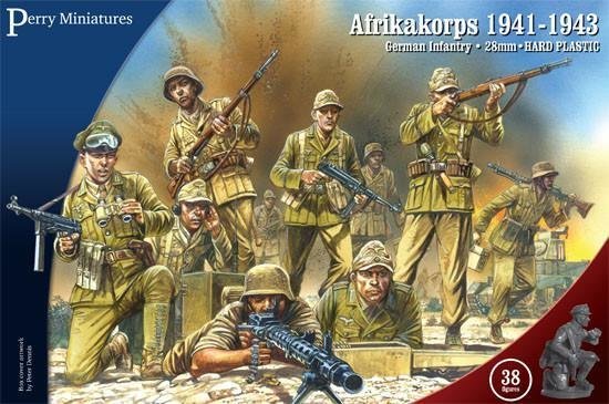 Afrikakorps, German Infantry 1941-43 - Perry Miniatures