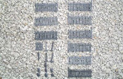 Lattenzaun Picket Fencing / Palisade Fencing - Renedra