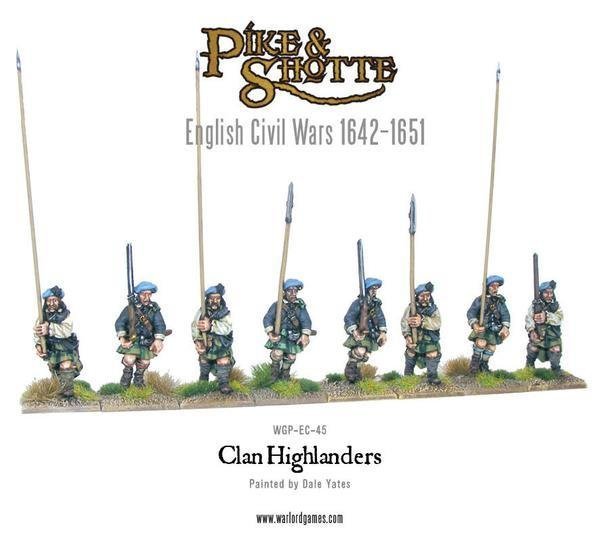 Regular Highlanders - Pike & Shotte - Warlord Games
