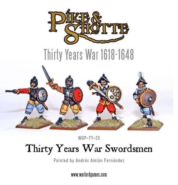 Thirty Years War Swordsmen - Pike & Shotte - Warlord Games