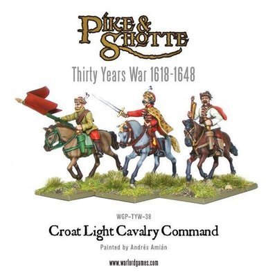 Croat Cavalry Command - Pike & Shotte - Warlord Games