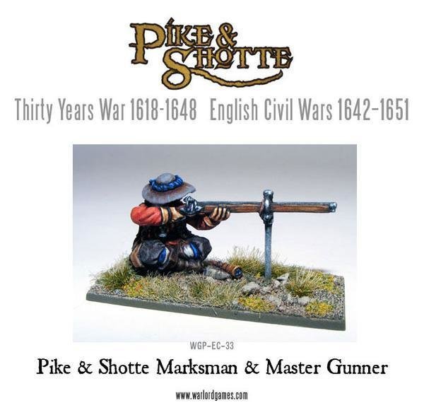 Marksman & Master Gunner - Pike & Shotte - Warlord Games