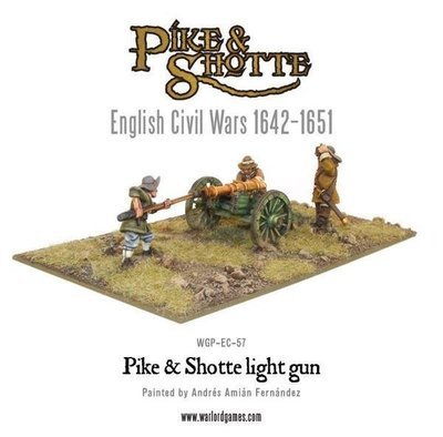 Light Gun & Crew - Pike & Shotte - Warlord Games