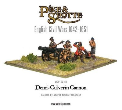 Demi Culverin Cannon & Crew - Pike & Shotte - Warlord Games