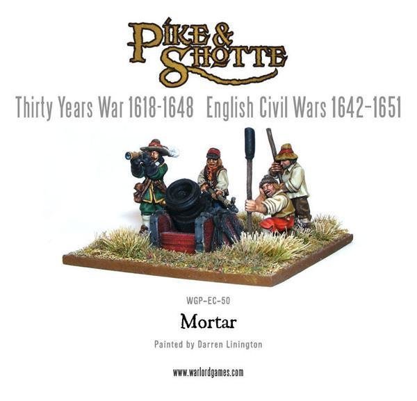 Mortar & Crew - Pike & Shotte - Warlord Games