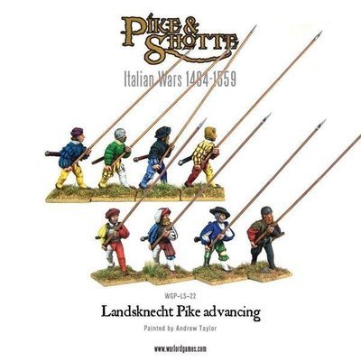 Landsknecht Pikemen - Pike & Shotte - Warlord Games