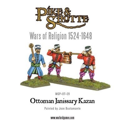 Ottoman Janissary Kazan - Pike & Shotte - Warlord Games