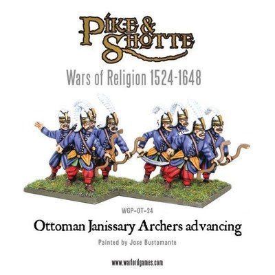 Ottoman Janissary Archers - Pike & Shotte - Warlord Games