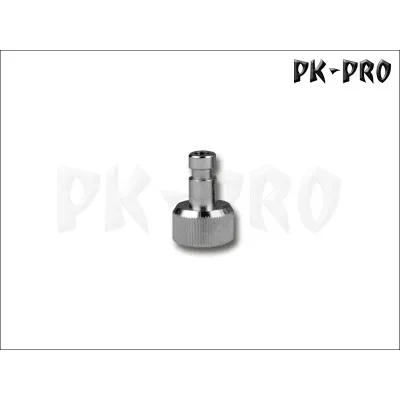 PK-PRO Stecknippel NW 2,7mm G 1/8" IG, mit Dichtung für alle IWATA, H&S + HANSA Apparate ausser COLANI - Airbrush