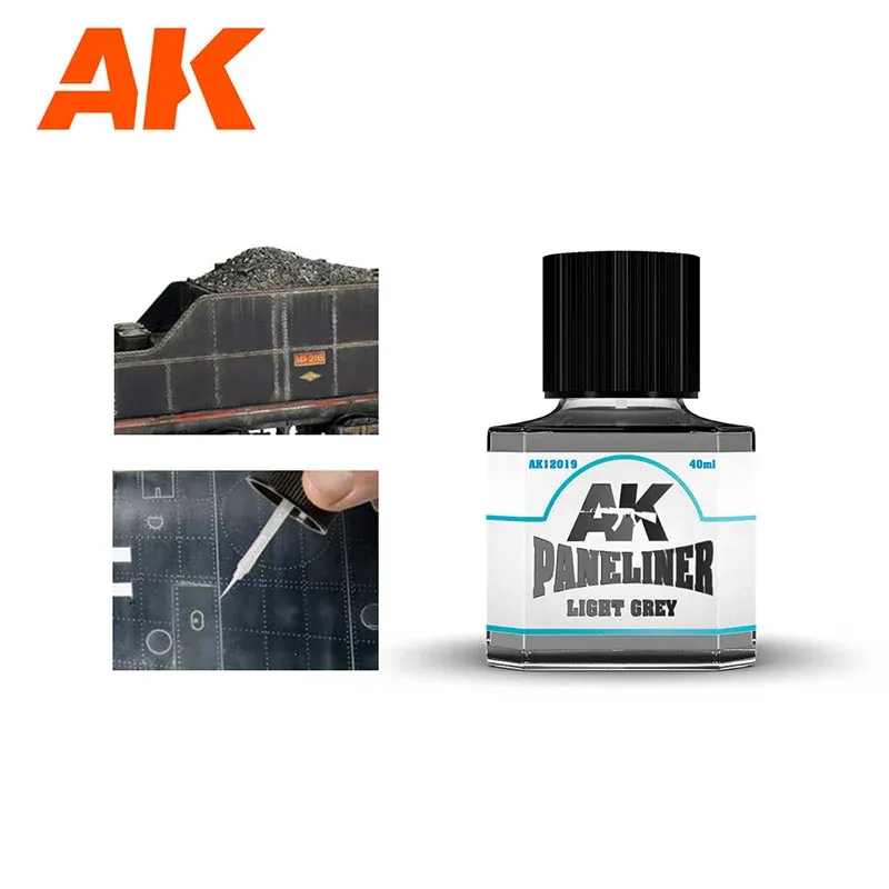 Light Grey Paneliner 40 ml - AK Interactive