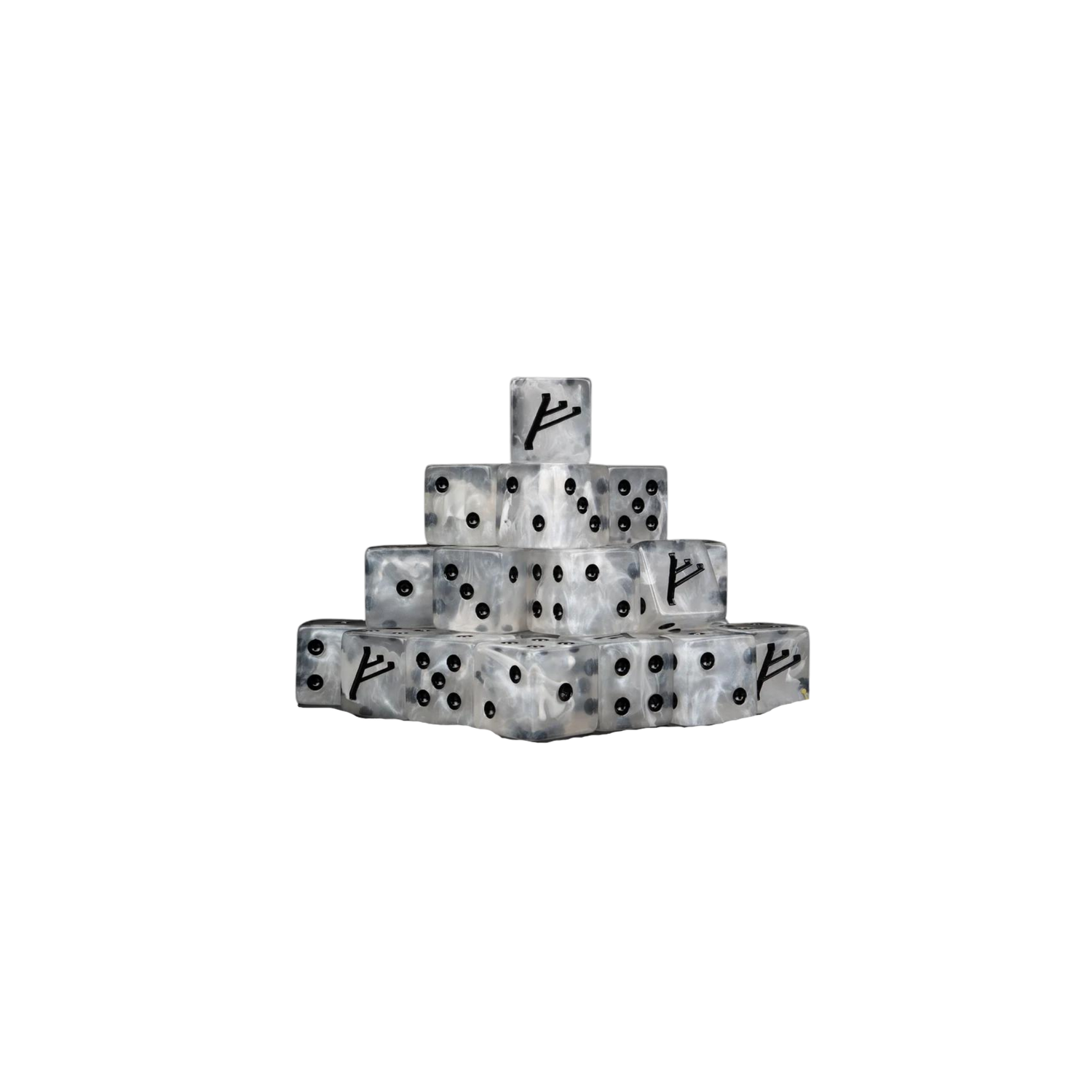 Wizard Rune Dice 16mm Square von - Baron of Dice - LotR