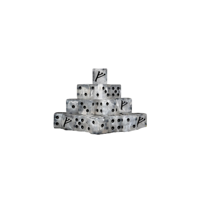 Wizard Rune Dice 16mm Square von - Baron of Dice - LotR