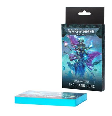 Datasheet Cards: Thousand Sons (Englisch) (2025) - Warhammer 40.000 - Games Workshop