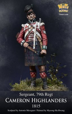 Cameron Highlanders, Sergent 1815, 79th Regt - Nutsplanet