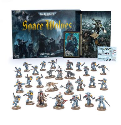 Space Wolves Army Set (Englisch) - Warhammer 40.000 - Games Workshop