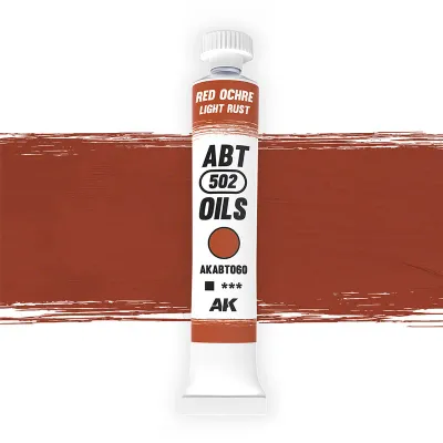 Light-Rust - Ölfarbe - Oil - Abteilung 502