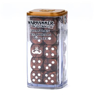Würfelset der Tiermenschen-Großherden - Beastmen Brayherds Dice - Warhammer The Old World - Games Workshop