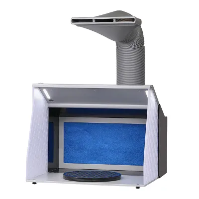PK-PRO Airbrush Absauganlage PK-520 (Tragbar und beleuchtet) Abzug