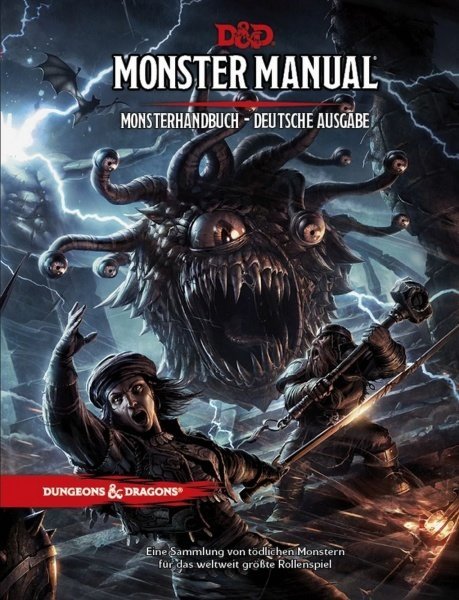 Dungeons & Dragons Monster Manual (Lightly Damaged) - Monsterhandbuch Deutsch