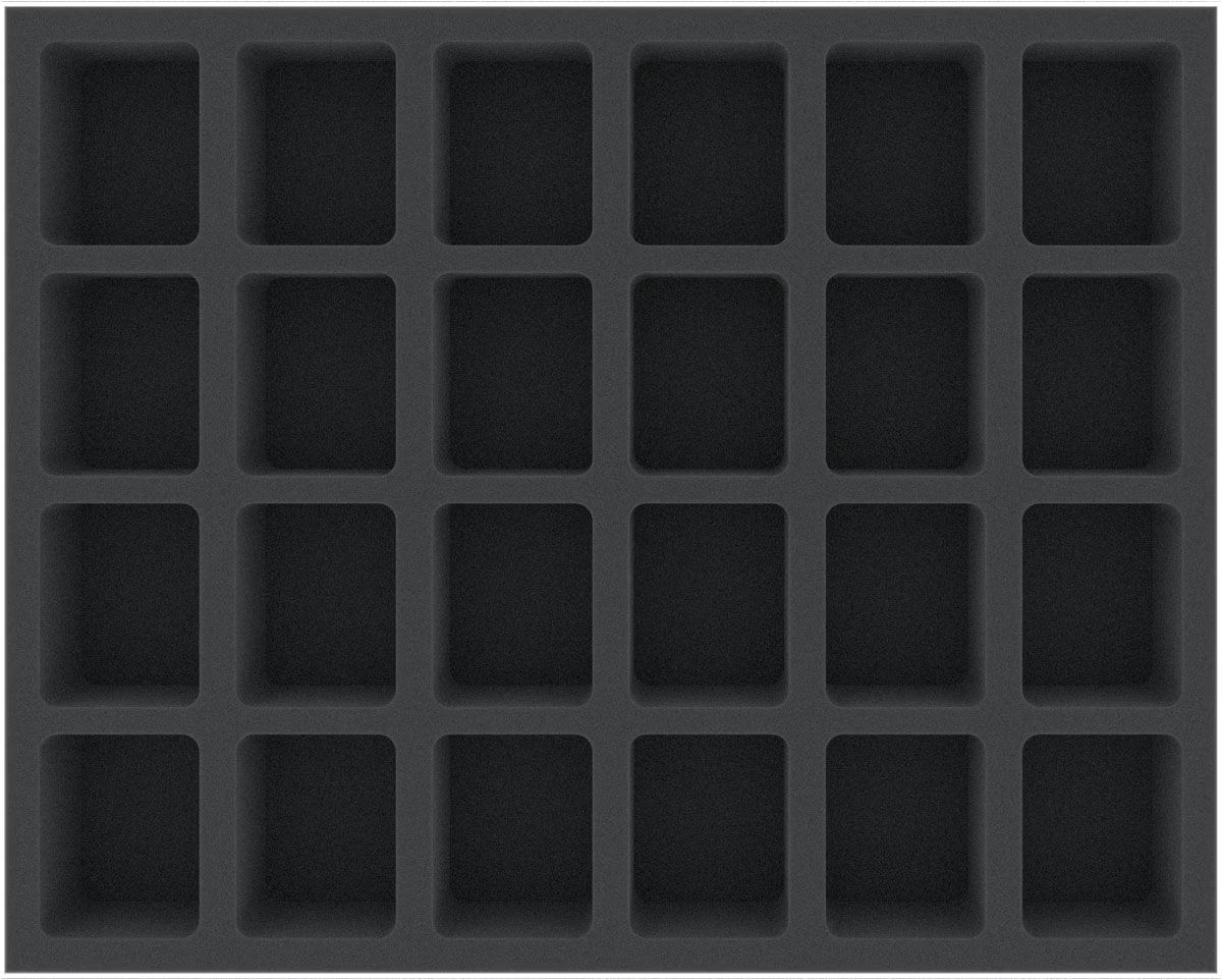 FS050A078 Feldherr Schaumstoffeinlage für Space Marines - 24 Fächer - Feldherr