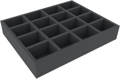 FSMEFP060BO 60 mm Full-Size Schaumstoffeinlage mit 16 Fächern - Feldherr