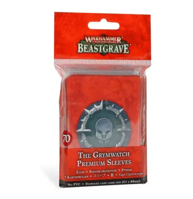 The Grymwatch Premium Sleeves (Kartenhüllen) Beastgrave - Warhammer Underworld - Games Workshop
