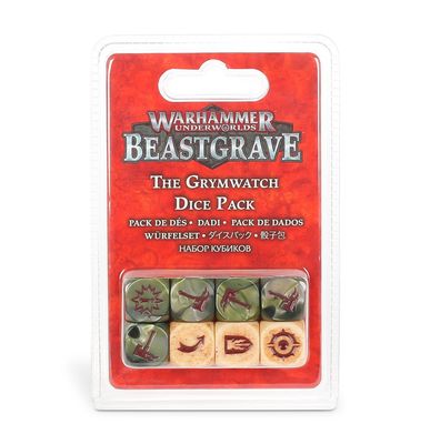 The Grymwatch Dice Pack Würfel Beastgrave - Warhammer Underworld - Games Workshop