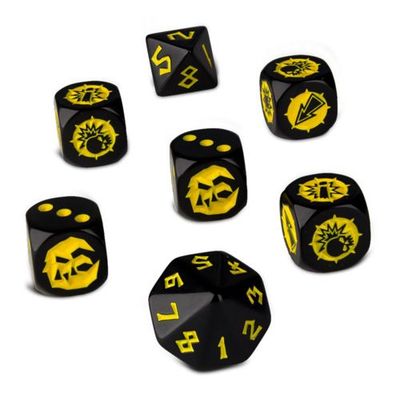 Goblin Team Dice Set - Blood Bowl - Games Workshop