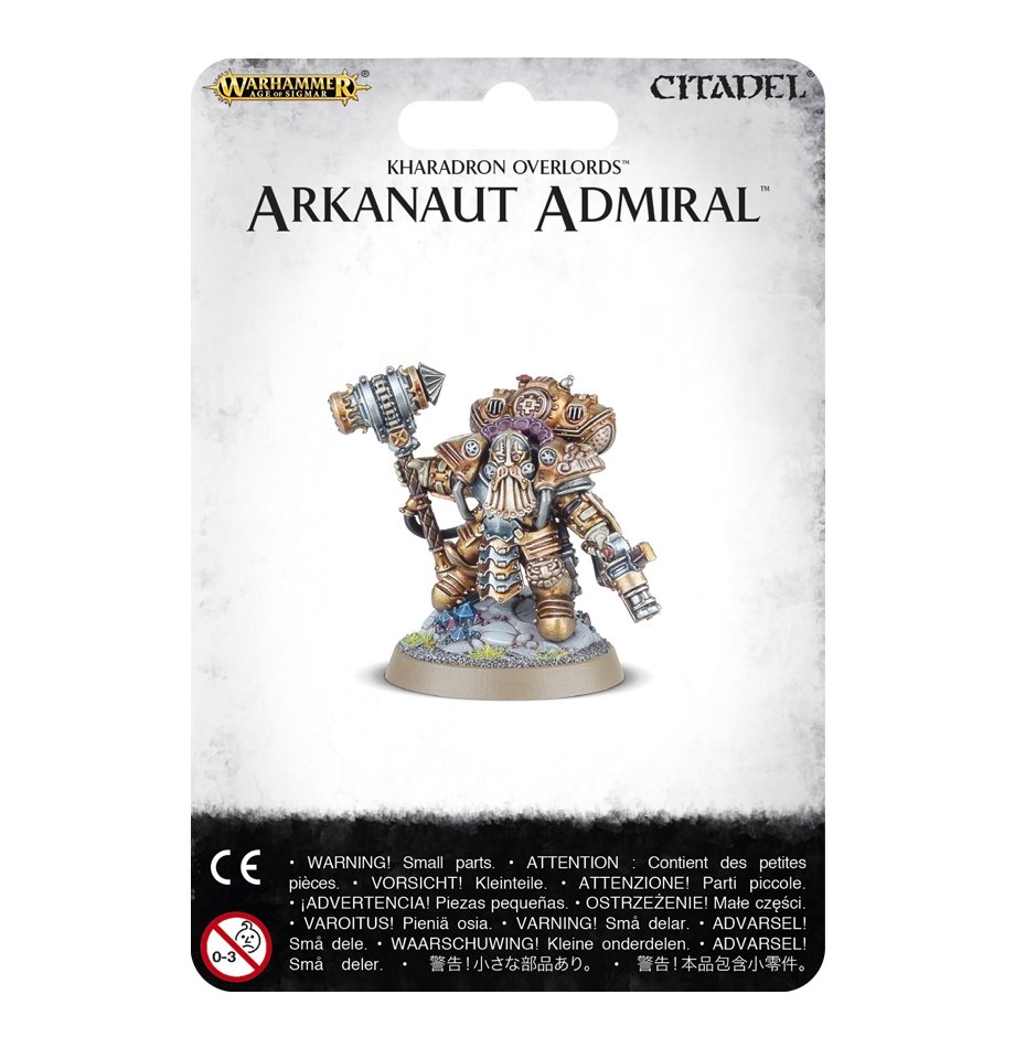 MO: Arkanaut Admiral - Kharadron Overlords - Warhammer Age of Sigmar - Games Workshop MO: Arkanaut Admiral - Kharadron Overlords - Warhammer Age of Sigmar - Games Workshop